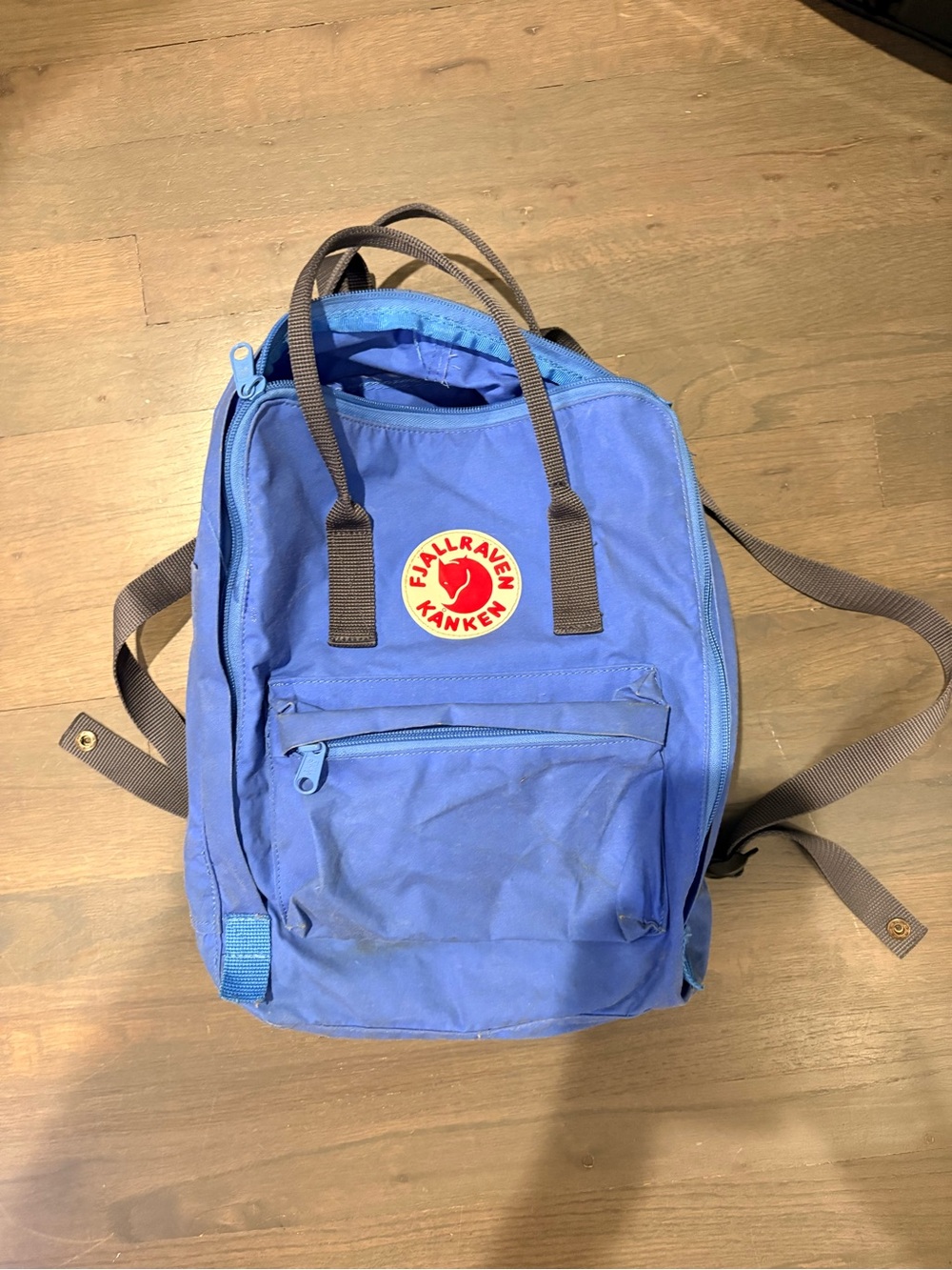 Fjallraven Kanken 14" Classic Everyday Outdoor Backpack, Ultramarine 23510